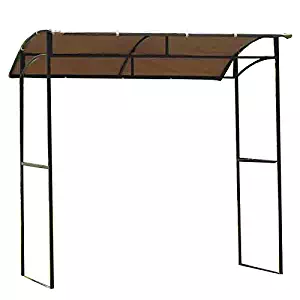 Garden Winds Curved Grill Shelter Gazebo Replacement Canopy - Riplock 350