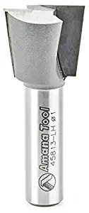 Amana Tool - 45813-LH Carbide Tipped Stair Tread L/H Dovetail 7 Deg x 1" Dia x 7/8 x 1