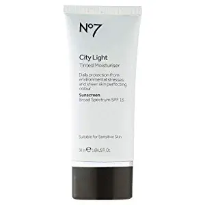 No7 City Light Tinted Moisturiser SPF 15 Medium - 1.69oz Medium