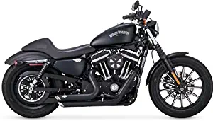 Vance & Hines 47229 Vance and Hines Shortshots Staggered Full System Exhaust for Harley Sportster 2014-18 models- Black