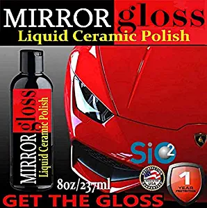 xtremenano9h 'Mirror Gloss' Liquid Ceramic CAR Polish Superior Paint Protection HIGH Gloss Polish 8oz/237ml