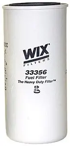 WIX Filters - 33356 Heavy Duty Spin-On Fuel Filter, Pack of 1