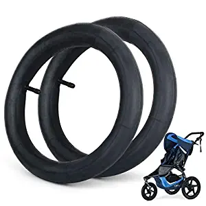 2 Pack 12.5'' x 1.75/2.15 Stroller Inner Tube, Front Wheel Replacement Tubes, Suitable for Bob Revolution (SE/Flex/Pro/Stroller Strides/Ironman), Baby Jogger, Baby Trend Expedition Series