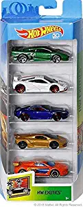 Hot Wheels 50th Anniversary 2018 HW Exotics 5-Pack