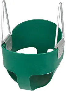 Swing Set Stuff Highback Full Bucket (Green) -Seat Only- with SSS Logo Sticker
