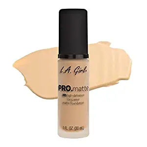 LA Girl PRO.mattte HD.high-definition long wear matte foundation (GLM671 Ivory)