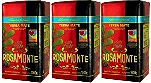 Yerba Mate Rosamonte Especial 3 Pack - 6.6 lbs (3 kg)