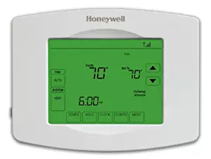 Honeywell RTH8580WF 7 Day Wi-Fi Programmable Touchscreen Thermostat, White