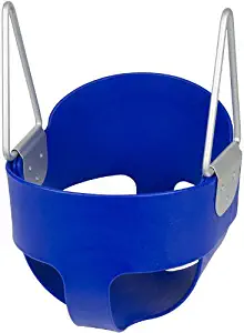 Swing Set Stuff Highback Full Bucket (Blue) -Seat Only- with SSS Logo Sticker