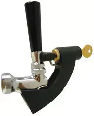 Standard Black Tap Beer Faucet Lock - No Flow Until You Say So!