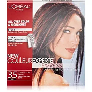 L'oreal Paris Couleur Experte Express Hair Color, 3.5 Darkest Mahogany New