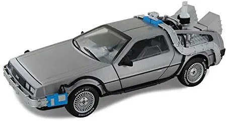 Hot Wheels Collector Back to the Future Time Machine with Mr. Fusion Die-cast Vehicle (1:18 Scale)