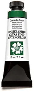 DANIEL SMITH Extra Fine Watercolor 15ml Paint Tube, Cascade Green
