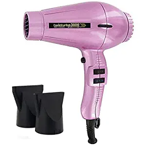 Turbo Power TwinTurbo 3800 Ionic & Ceramic Eco-Friendly Professional Hair Dryer Pink