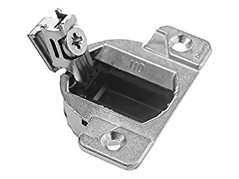 Blum 33.3600x20S 33.3600 Compact 33 Screw on 110 Degree Opening Face Frame Hinge, Zinc Die-Cast (Pack of 20 with Screws), Nickel Finish