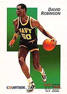 David Robinson Basketball Card (Navy Midshipmen) 1992 Courtside #31 Admiral