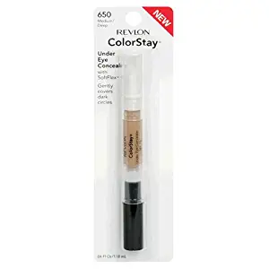 Revlon ColorStay Under Eye Concealer with SoftFlex, Medium/Deep 650, 0.04 Ounce