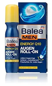 Balea Men Energy Q10 Eye-Zone Roll-on For Tired Eyes - No Animal Testing - 15ml