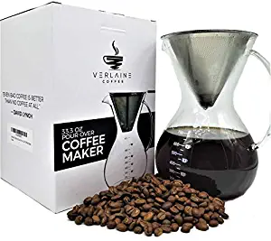 Verlaine Coffee 33 Ounce Pour Over Coffee Maker