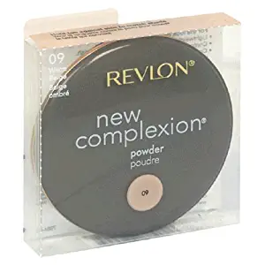 Revlon New Complexion Powder, Warm Beige 09, 0.35 Ounce (9.9 g)