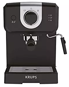 Krups XP320840 Opio Steam and Pump Coffee Machine, Black