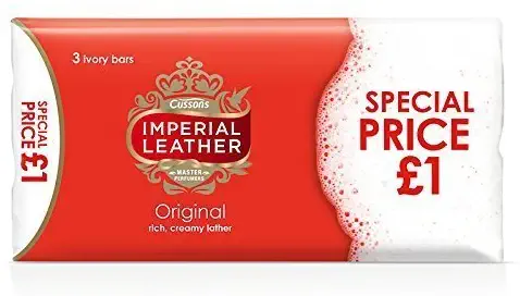 Imperial Leather Soap. Case of 12