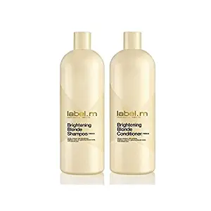 Label.M Brightening Blonde Shampoo And Conditioner (1000ml) Duo