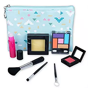TOKIA Pretend Play Makeup for Toddlers and Little Girls with Cosmetic Bag ( Not Real Makeup No Mess )