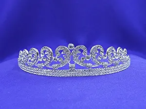 Kate Middleton Princess Kate Wedding Tiara Crown Replica Bride Prom Royal Party Costume
