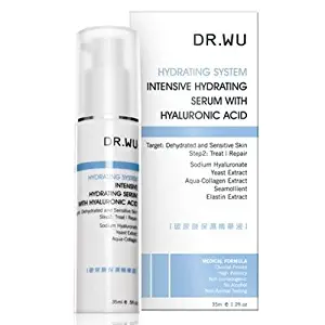 Dr. Wu Hydrating System Intensive Hydrating Serum W Hyaluronic Acid 1.2oz