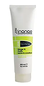 Linange Ginger and Garlic Conditioner 300ml; Hydrating, Moisturizing, Nourishing, Detangler Hair Care Product; Head Hair Conditioner for Men and Women – for Thin, Medium, Treated, Damaged, Curly Hair