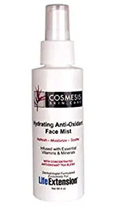 Cosmesis Life Extension Hydrating Anti-Oxidant Face Mist, 4 Ounce