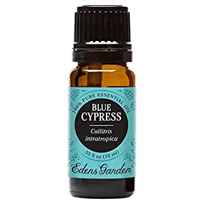 Edens Garden Blue Cypress Essential Oil, 100% Pure Therapeutic Grade (Highest Quality Aromatherapy Oils- Anxiety & Skin Care), 10 ml