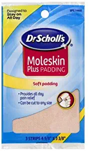 Dr. Scholl's Moleskin Plus (6 strips) by Dr. Scholl's