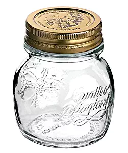 Bormioli Rocco Quattro Stagioni 8 1/2 Ounce Canning Jar, Set of 12