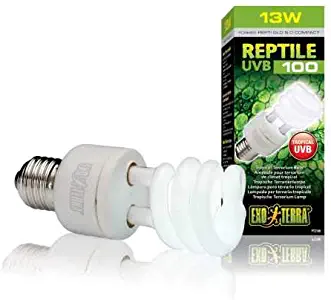 Exo Terra Repti-Glo 5.0 Compact Fluorescent Tropical Terrarium Lamp