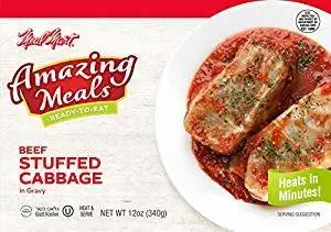 Meal Mart Beef Stuffed Cabbage In Gravy 12 Oz. Pack Of 6.