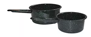 Granite Ware Saucepan Set, 1-Quart and 2-Quart