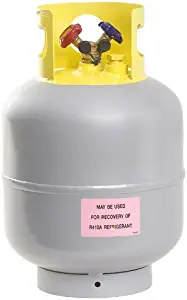Flame King YSNR501 50 Pound Refrigerant Recovery Cylinder Tank