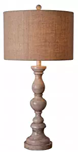 Kenroy Home 32237TA Bennett Floor Lamp Tall - 59 Inches Toasted Almond Finish