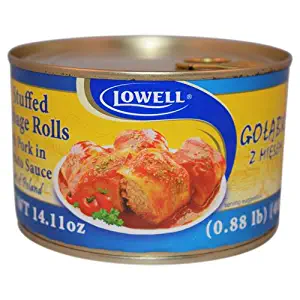 Lowell Foods Canned Stuffed Cabbage Rolls with Pork in Tomato Sauce 400g