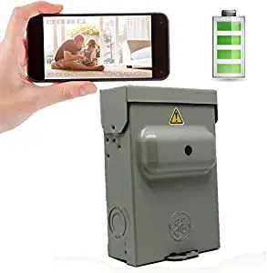 SpyMax SG Home CVR Electric Box Hidden Camera w/ 90-Day Standby Battery + WiFi Cloud Video Recording