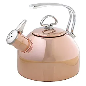 Chantal Copper Classic Teakettle-1.8 Quart