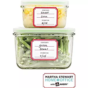 Martha Stewart Home Office with Avery Pre-Printed Kitchen Labels, 1-3/4 x 2-1/4, 24/Pack