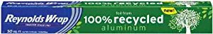 Reynolds Wrap Aluminum Foil from 100% Recycled Aluminum, 50-Square Feet (Pack of 5)