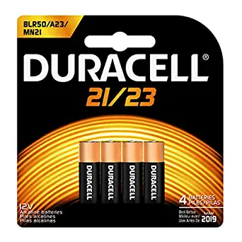 Duracell – 21 12V Specialty Alkaline Battery – long-lasting battery – 4 count