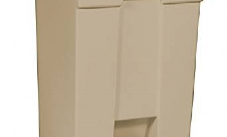 Which Is The Best Small Commercial White Trash Can With Lid Rubbermaid